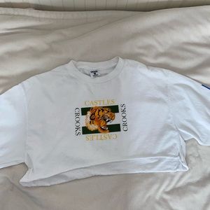 Crooks & Castles Crop Top Long Sleeve